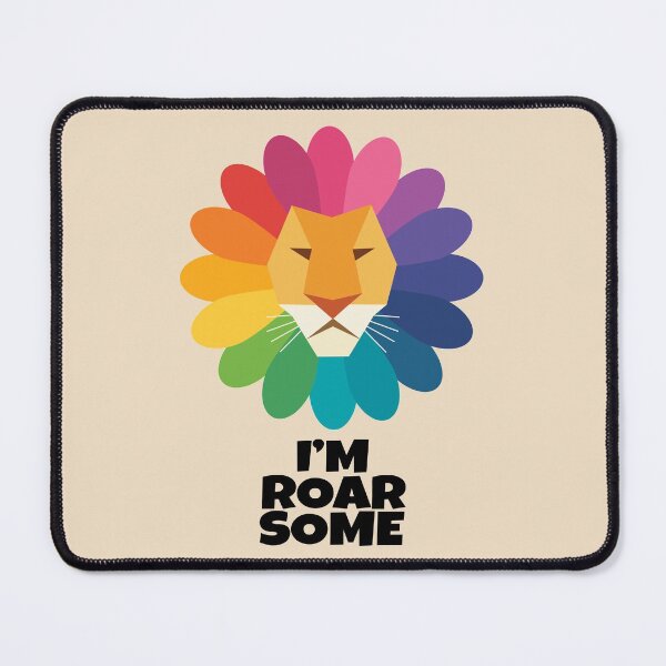 Item preview, I'm Roarsome Colorful Lion designed and sold by KewaleeTee.
