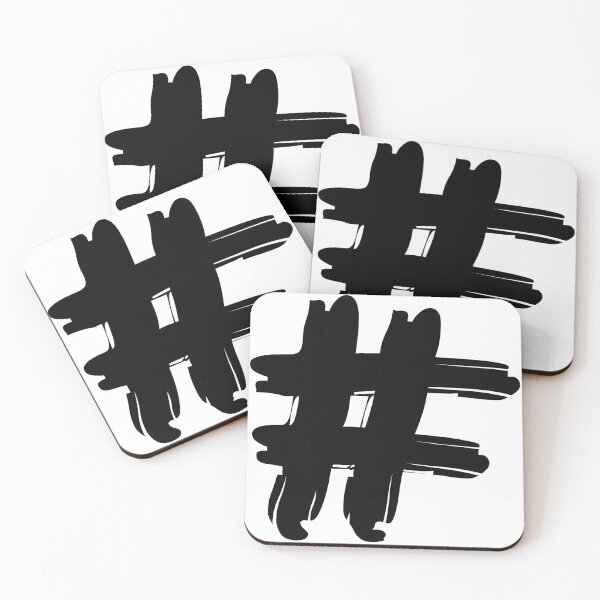 Item preview, Hashtag V3 designed and sold by ProhibitionStickers.