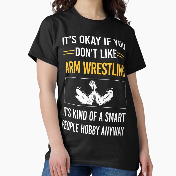 Item preview, Funny Smart People Arm Wrestling Armwrestling designed and sold by fatherbarliman.