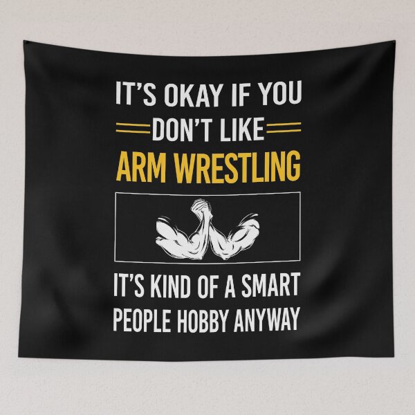 Item preview, Funny Smart People Arm Wrestling Armwrestling designed and sold by fatherbarliman.