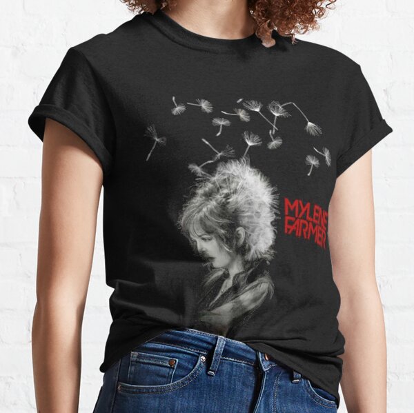 Mes personnes préférées French Mylene Farmer Cadeau pour anniversaire T-shirt classique