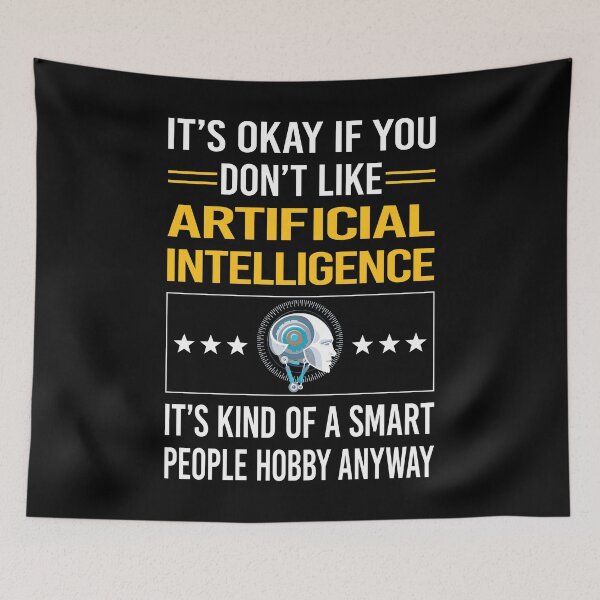 Item preview, Funny Smart People Artificial Intelligence AI designed and sold by fatherbarliman.