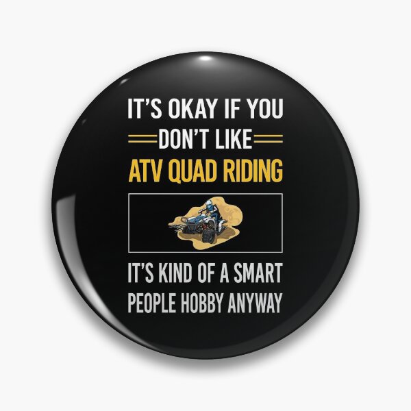 Item preview, Funny Smart People ATV Quad Riding designed and sold by fatherbarliman.