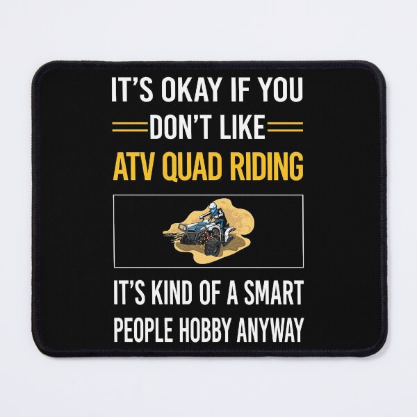 Item preview, Funny Smart People ATV Quad Riding designed and sold by fatherbarliman.