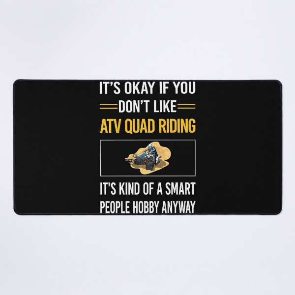 Item preview, Funny Smart People ATV Quad Riding designed and sold by fatherbarliman.