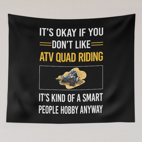 Item preview, Funny Smart People ATV Quad Riding designed and sold by fatherbarliman.