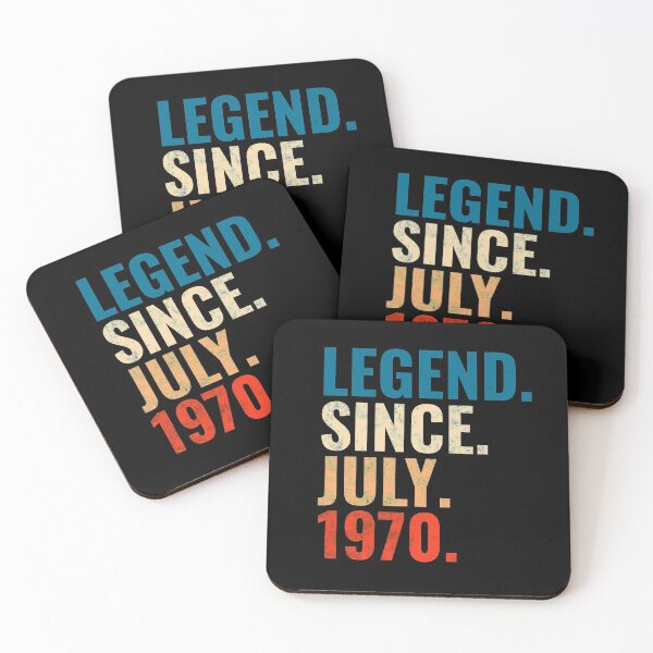 Item preview, Legend Since July 1970 Retro Vintage designed and sold by Teelogic.