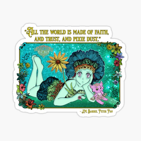 Urban Fairy Rescue League Pixie Blue & Lil Doop Sticker