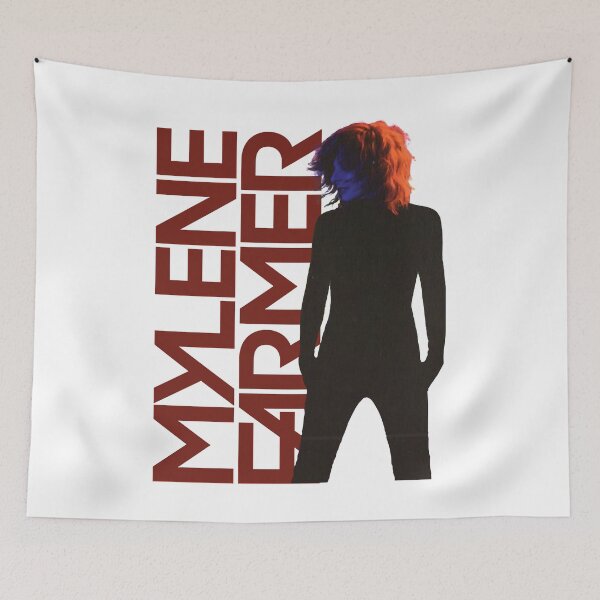 Item preview, Retro Vintage Mylene Farmer Retro Wave designed and sold by Carmenmaggio.