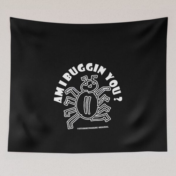Item preview, Am I buggin you funny relaxation meditation inspirational motivation quote designed and sold by studio17designz.