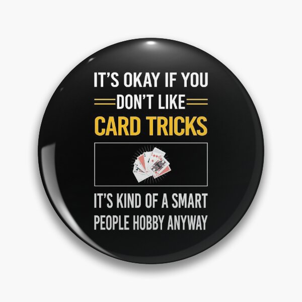 Item preview, Funny Smart People Card Manipulation Trick Tricks designed and sold by jiggleterrified.