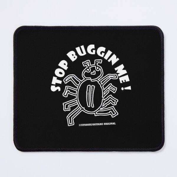 Item preview, Stop buggin me funny relaxation meditation inspirational motivation quote designed and sold by studio17designz.
