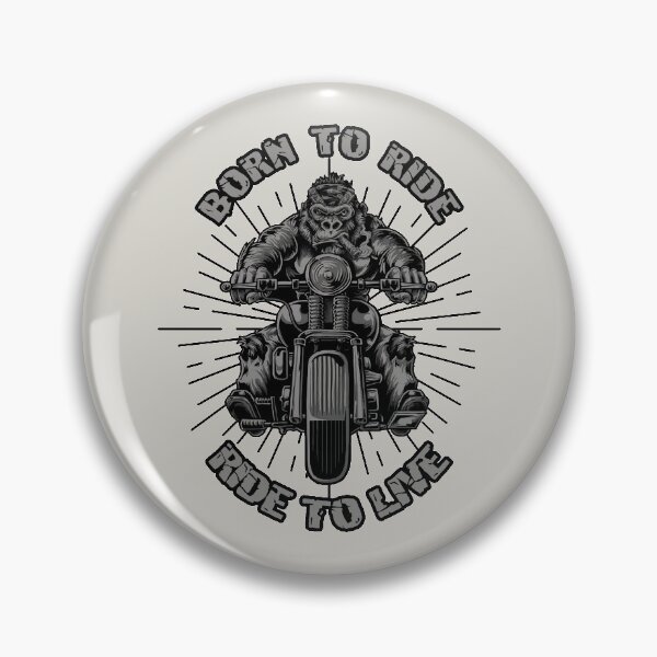 Item preview, Biker Monkey designed and sold by Studiopork.