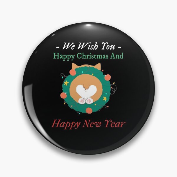 Item preview, We Wish You Happy Christmas And Happy New Year - Ninth Cute Christmas Pet | Merry Christmas designed and sold by Polariszero.