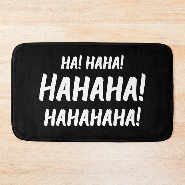 Item preview, Ha! Haha! Hahaha! Hahahaha! | World Laughter Day 2021 | Quotes | Black designed and sold by Wintre2.