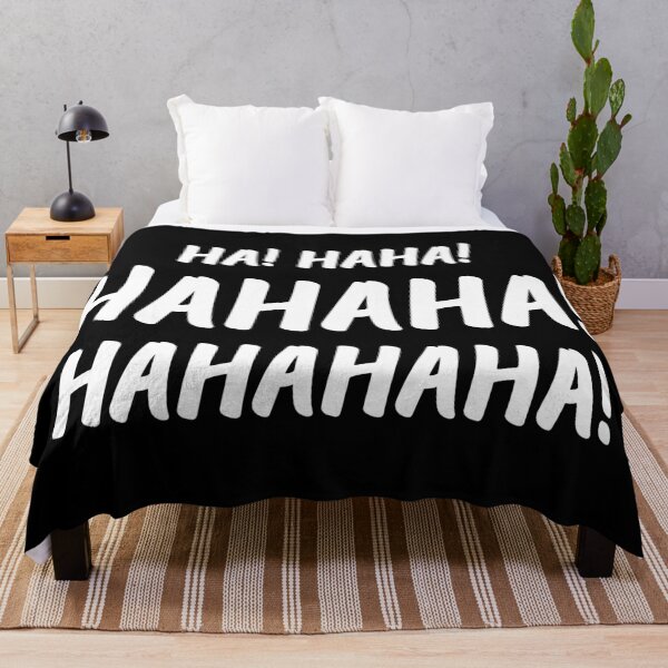Item preview, Ha! Haha! Hahaha! Hahahaha! | World Laughter Day 2021 | Quotes | Black designed and sold by Wintre2.