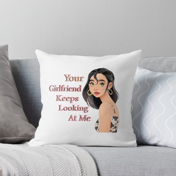 Item preview, Your Girlfriend Keeps Looking At Me designed and sold by lady-fiona.