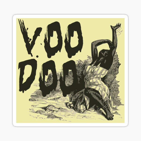 voodoo  Sticker for Sale by SavageLegion