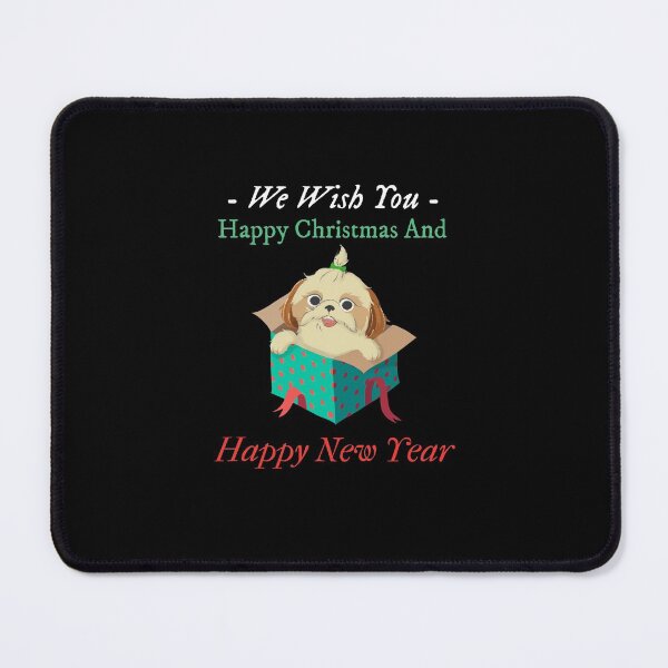 Item preview, We Wish You Happy Christmas And Happy New Year - Tenth Cute Christmas Pet | Merry Christmas designed and sold by Polariszero.