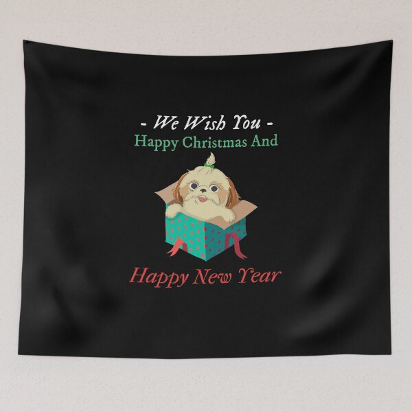 Item preview, We Wish You Happy Christmas And Happy New Year - Tenth Cute Christmas Pet | Merry Christmas designed and sold by Polariszero.