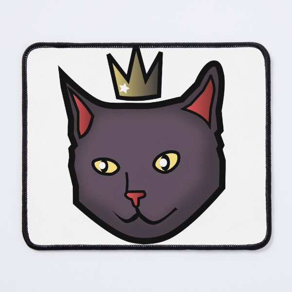 Item preview, Meowjesty Black Cat designed and sold by KLoganArt.