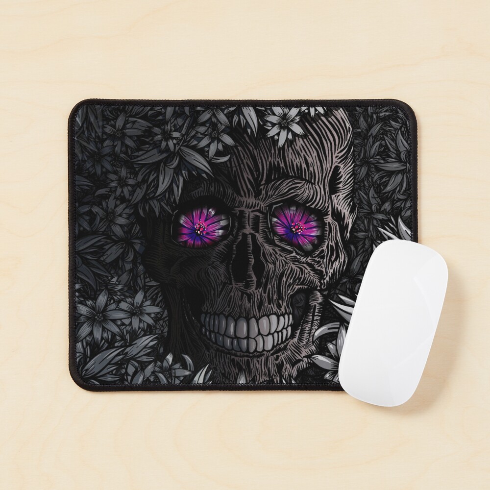 Jungle Skull Mouse Pad