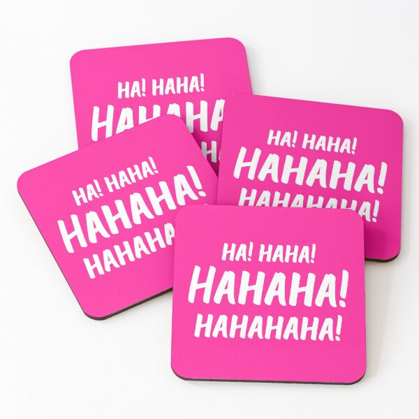 Item preview, Ha! Haha! Hahaha! Hahahaha! | World Laughter Day 2021 | Quotes | Pink designed and sold by Wintre2.