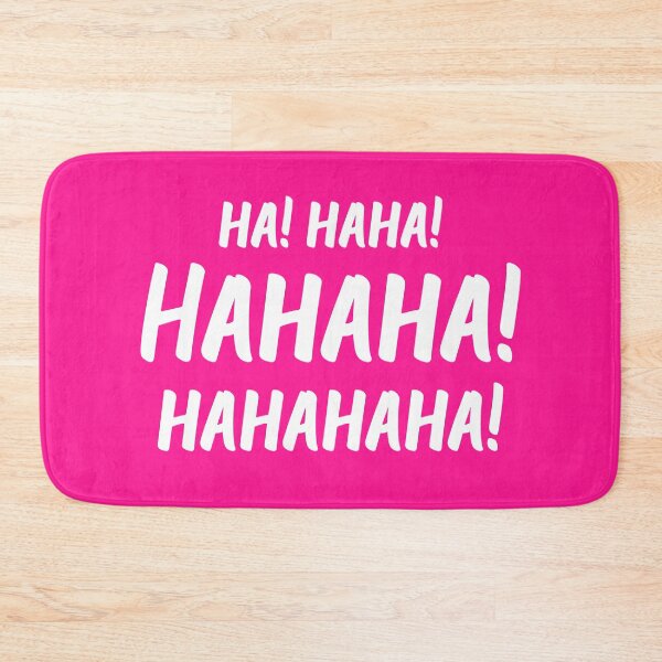 Item preview, Ha! Haha! Hahaha! Hahahaha! | World Laughter Day 2021 | Quotes | Pink designed and sold by Wintre2.