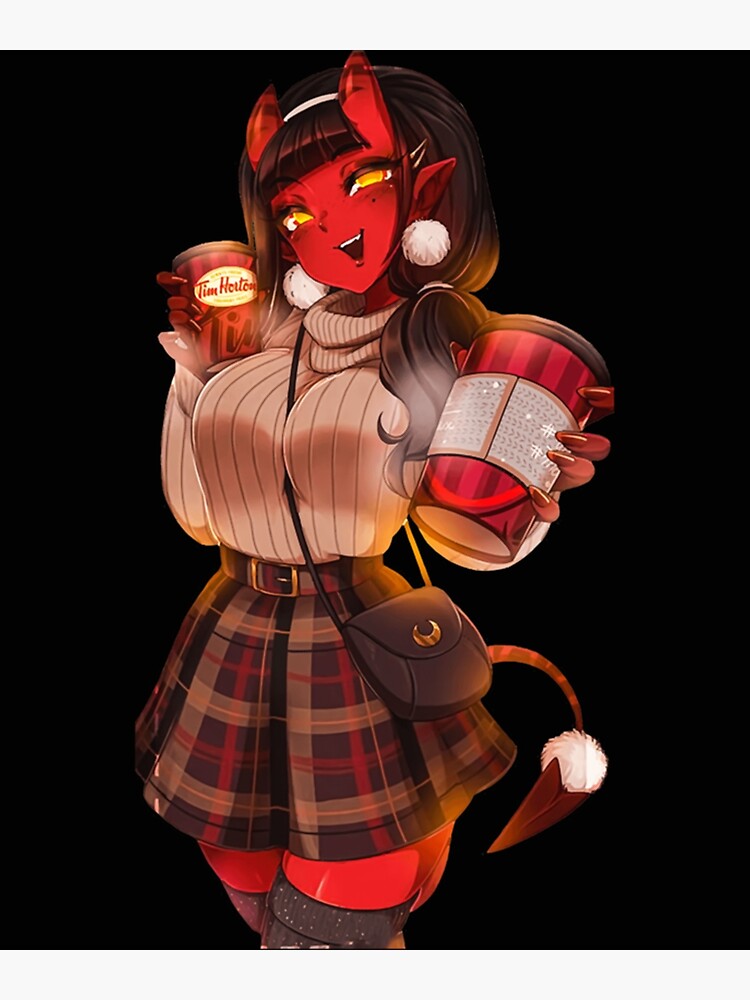 "Meru the succubus " Art Print by MazzDesigner Redbubble