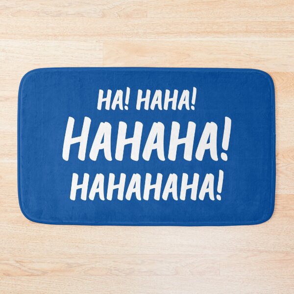 Item preview, Ha! Haha! Hahaha! Hahahaha! | World Laughter Day 2021 | Quotes | Blue designed and sold by Wintre2.