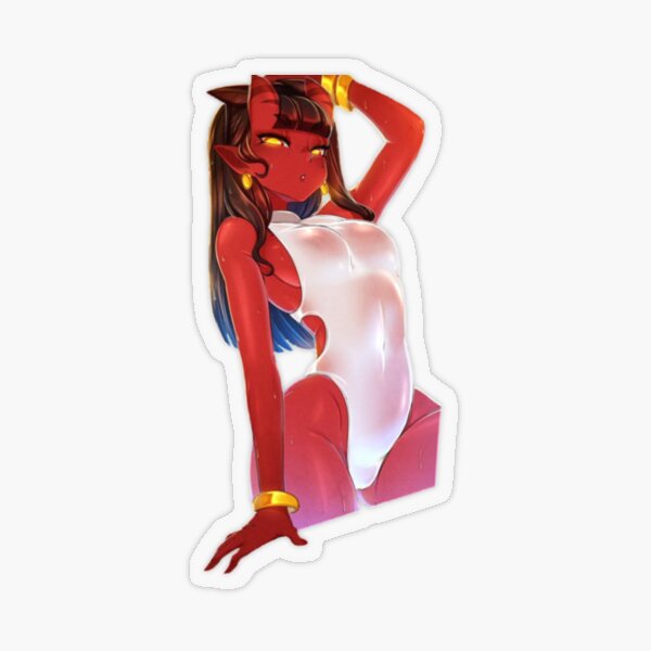 meru the succubus   (3) Transparent Sticker