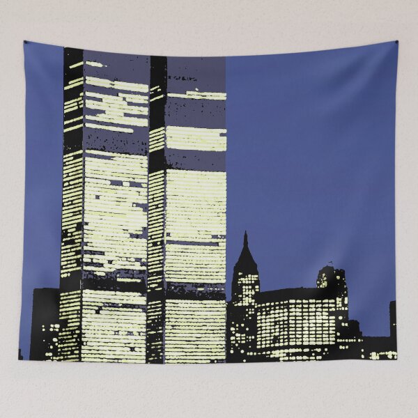 Item preview, Night on the Hudson Shore designed and sold by Rorymacve.