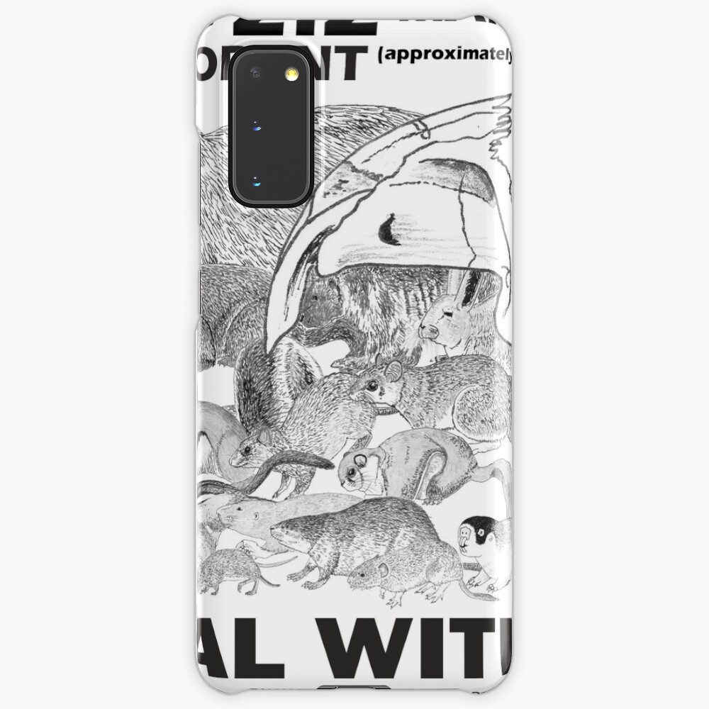 There are a lot of rodents Case & Skin for Samsung Galaxy
