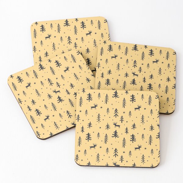 Item preview, Reindeer and Winter Forest Pattern designed and sold by KoGaNu.
