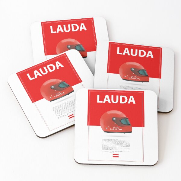 Item preview, Niki Lauda Helmet designed and sold by Theodor Decker.