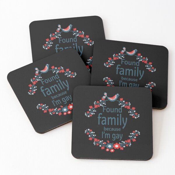 Item preview, Found Family Because I_m Gay   designed and sold by VonRadicala.