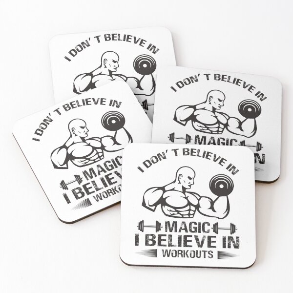 Item preview, I Don't Believe In Magic. I Believe In Workouts. designed and sold by wkyip79.
