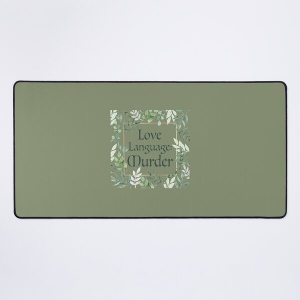 Item preview, Love Language Murder designed and sold by VonRadicala.