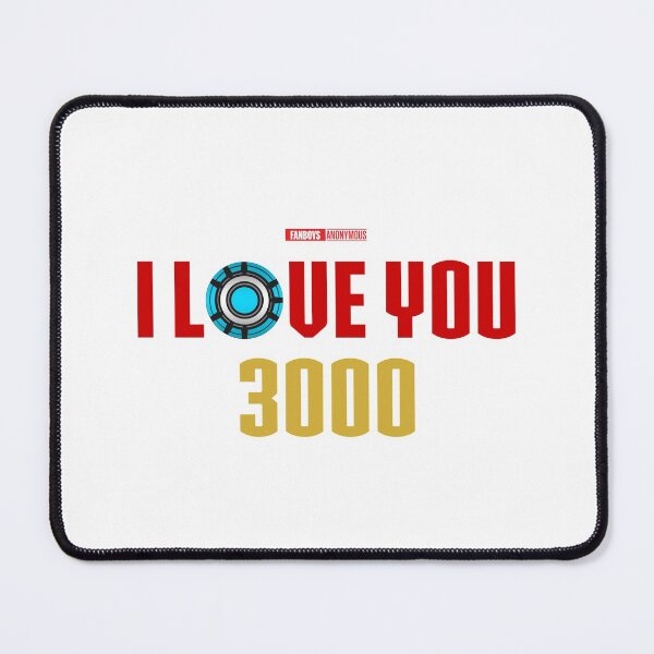 Item preview, I Love You 3000 v5 (red gold flat) designed and sold by Fanboys Anonymous.