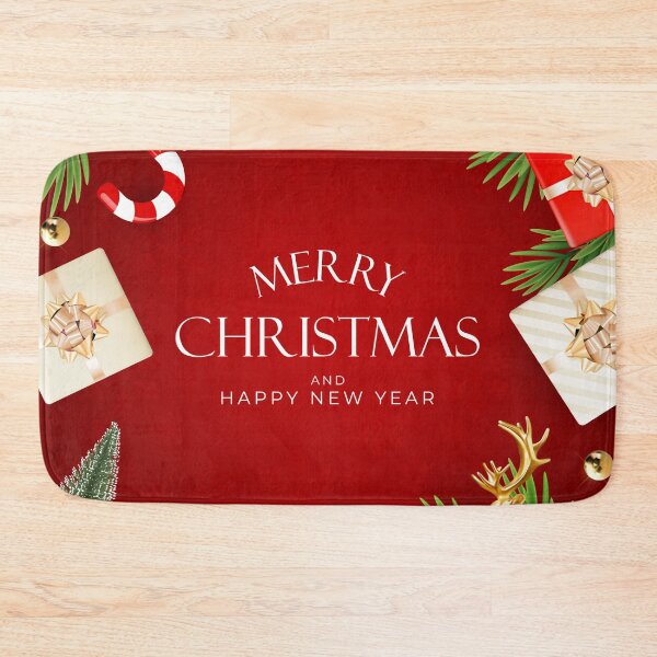 Item preview, Merry Christmas and Happy New Year gift card designed and sold by I'm  Redz.