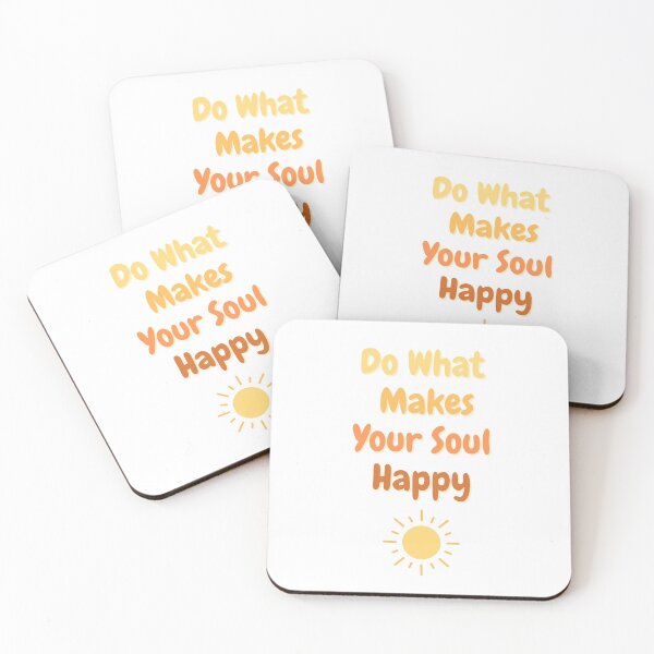 Item preview, Do What Makes Your Soul Happy - Colorful text designed and sold by TheMajesticGoat.