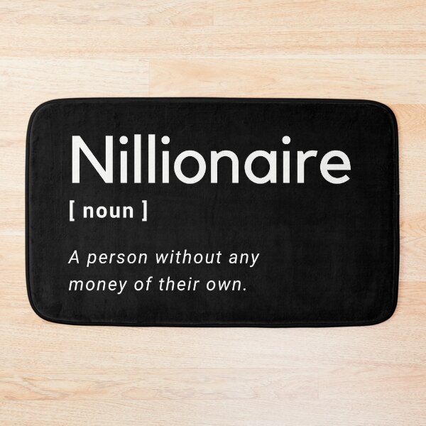 Item preview, Nillionaire definition designed and sold by Amine-Creation.