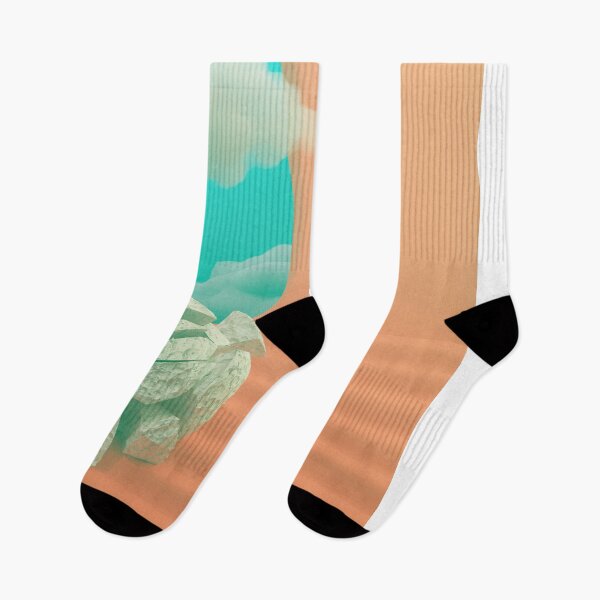 Item preview, Broken Moon on Stairs with Clouds designed and sold by fakeface.