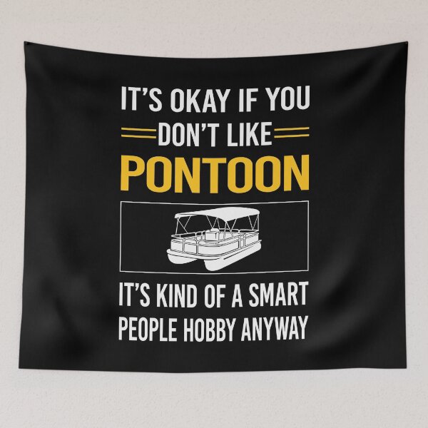 Item preview, Funny Smart People Pontoon Pontooning designed and sold by jiggleterrified.