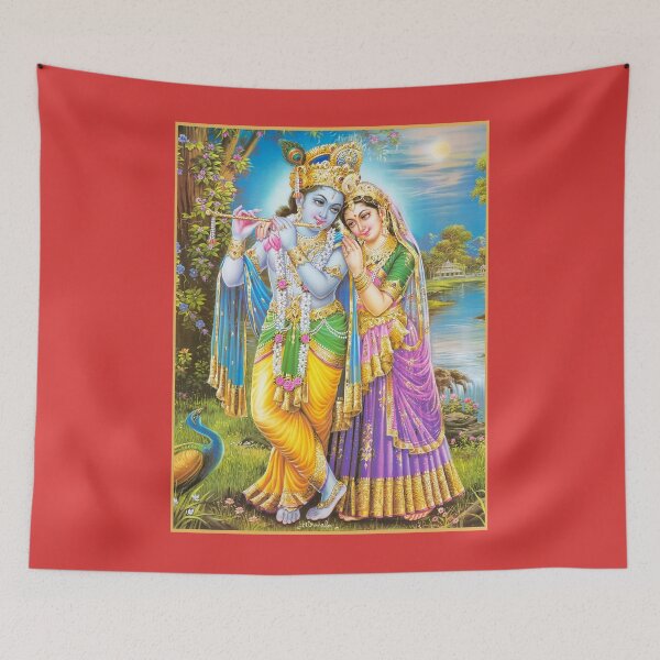 Aperçu de l'œuvre Radha Krishna créée et vendue par creativityen.