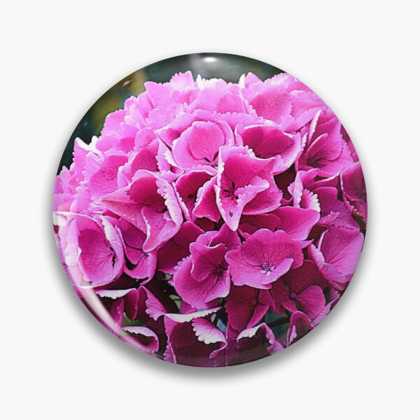 Item preview, Deep Pink Summer Hydrangea Photo with Digital Effects designed and sold by SeaChangeDesign.