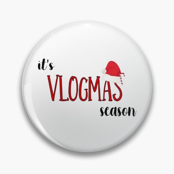 Item preview, It's VLOGMAS season, YouTube designed and sold by osnapitsgaia.
