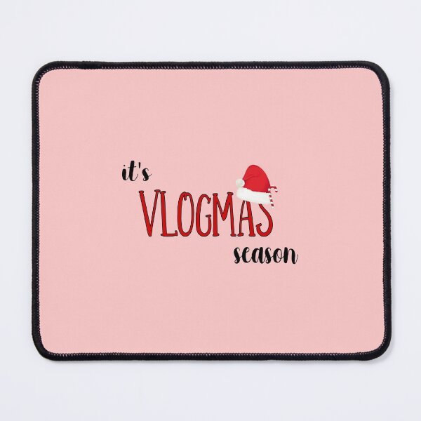 Item preview, It's VLOGMAS season, YouTube designed and sold by osnapitsgaia.