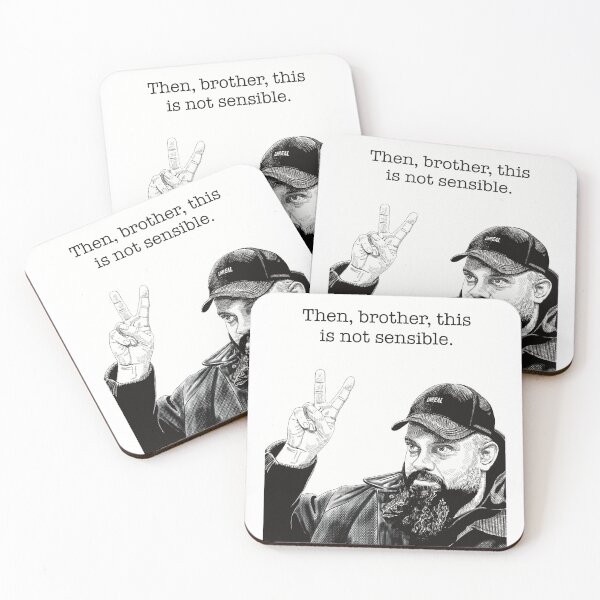 Item preview, Guz Khan, Taskmaster, “Then, brother, this is not sensible.” designed and sold by Lucy  Chambers.