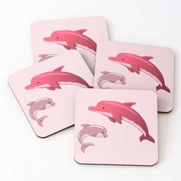 Item preview, lovely and happiness illuatrator dolphins design in the red shade. designed and sold by Trianglegreen.
